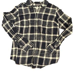 Croft & Barrow Classic Fit Flannel Shirt- EUC